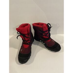 ADIDAS PRIMALOFT Climaheat Insulated Pink/red Snow Boots Size 6.5
